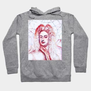 Joseph Addison Portrait | Joseph Addison Artwork | Line art Hoodie